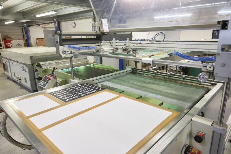 3/4 automatic printing line - 1000 x 1400 mm